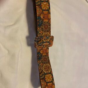 Elegant Multicolor Women's BoHo Belt cork